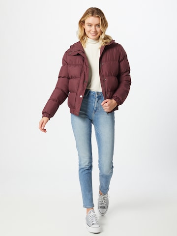 Urban Classics Winter jacket in Red