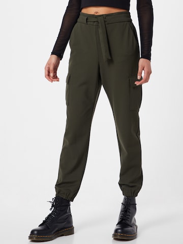 Pantaloni cargo 'Poptrash' di ONLY in verde: frontale
