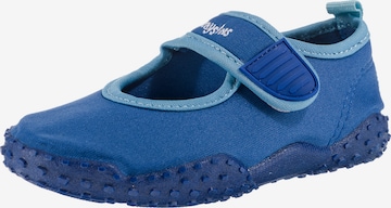 Claquettes / Tongs PLAYSHOES en bleu : devant