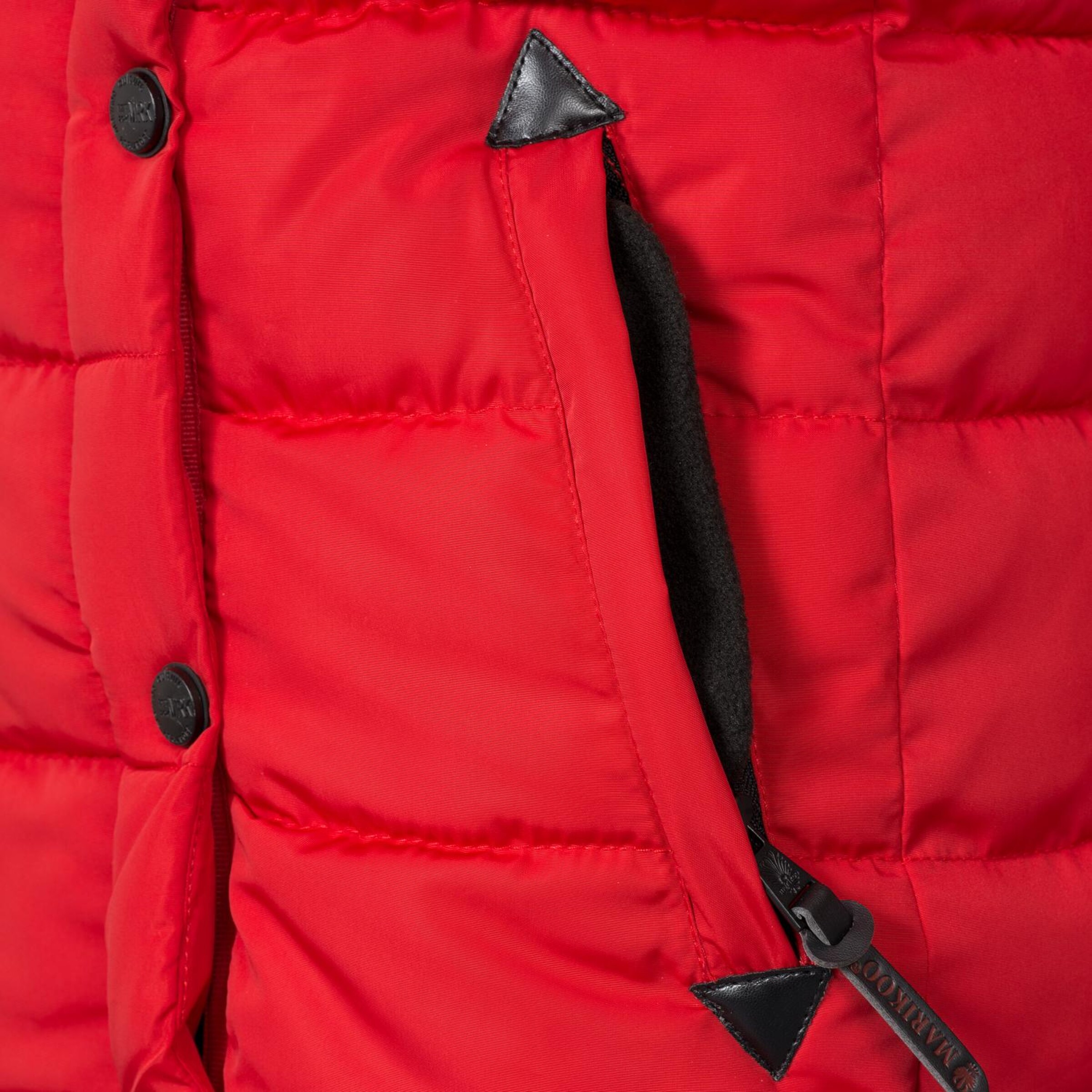MARIKOO Winter jacket 'Lotusblüte' in Red