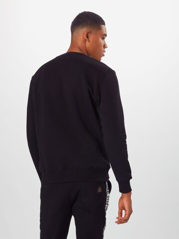 ALPHA INDUSTRIES Sweatshirt in Schwarz