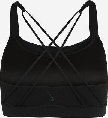 NIKE Regular Sports Bra in Black