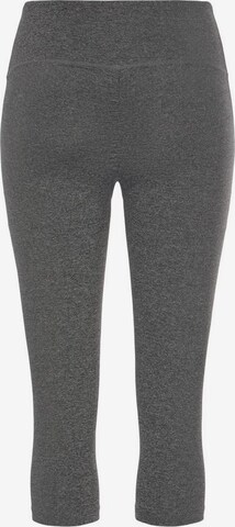 LASCANA ACTIVE Skinny Sporthose in Grau