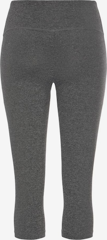 LASCANA ACTIVE - Skinny Pantalón deportivo en gris