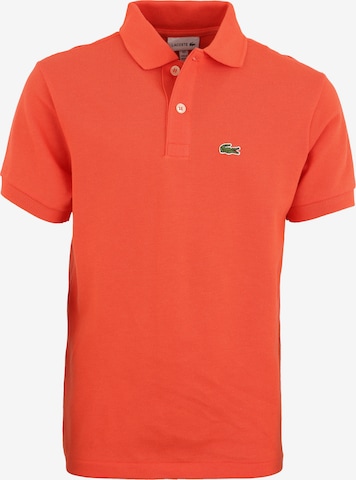 T-Shirt LACOSTE en orange : devant