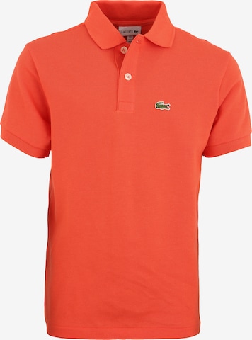 Tricou de la LACOSTE pe portocaliu: față