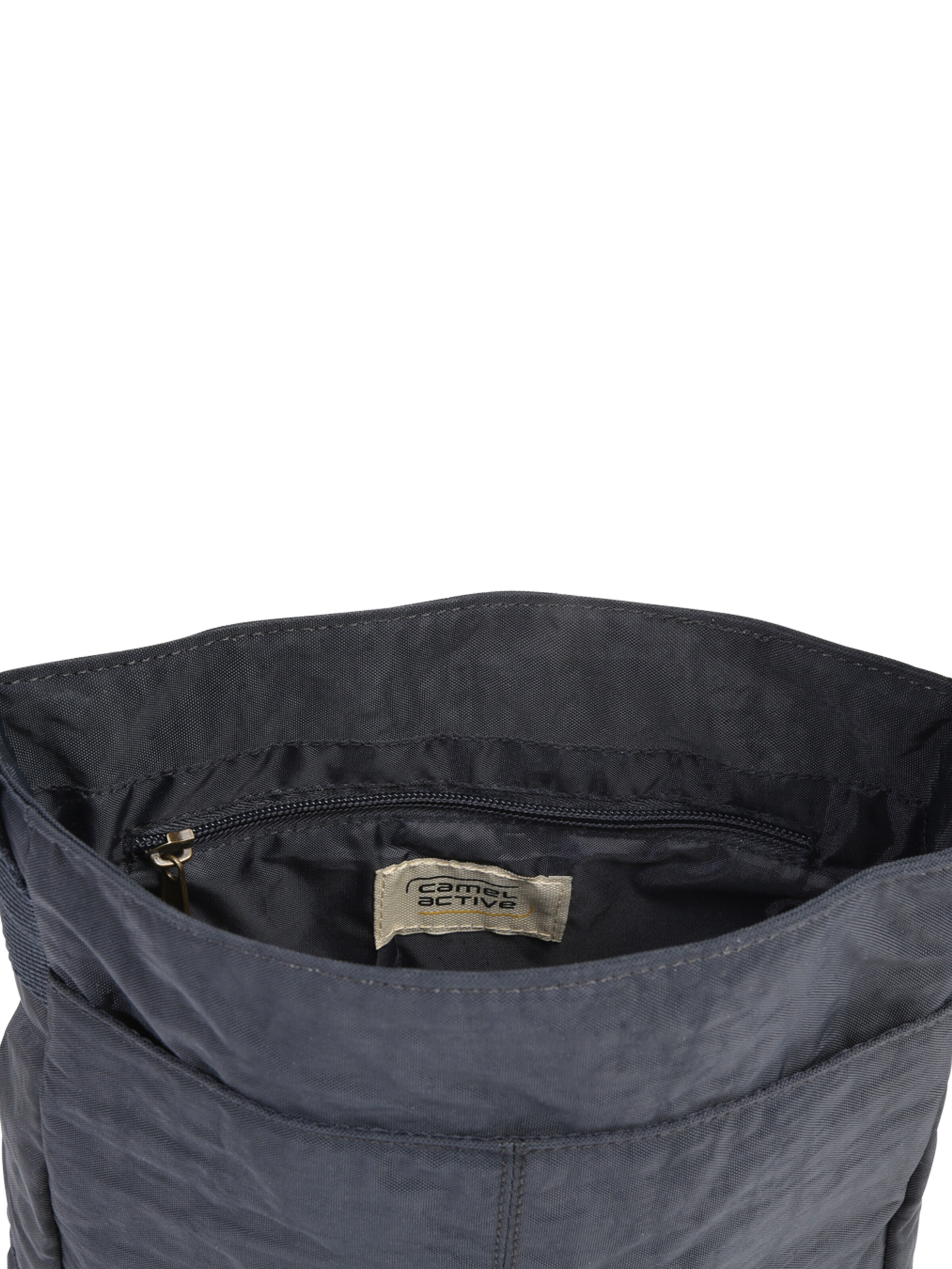 Borsa a tracolla 'Journey' di CAMEL ACTIVE in blu: superiore