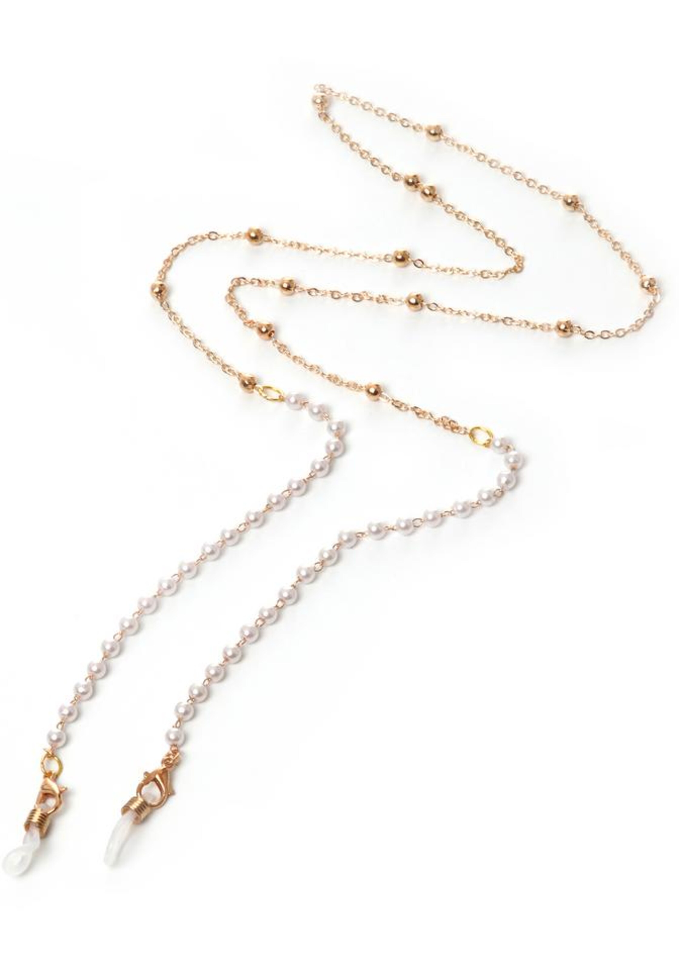 J. Jayz Necklace in Gold: front