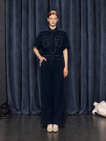 Dark Denim Set Look by Guido Maria Kretschmer