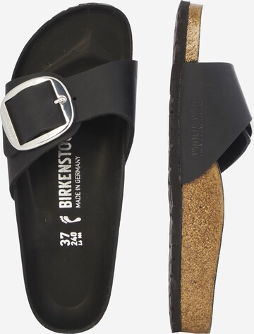 BIRKENSTOCK Pantolette 'Madrid' i svart: sida