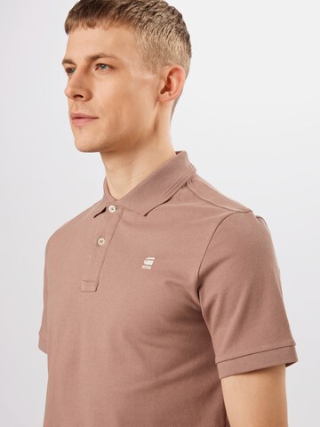 G-STAR Shirt 'Dunda' in Bruin