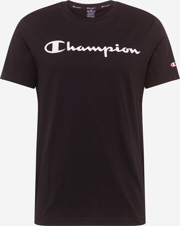 Champion Authentic Athletic Apparel Tričko – černá: přední strana