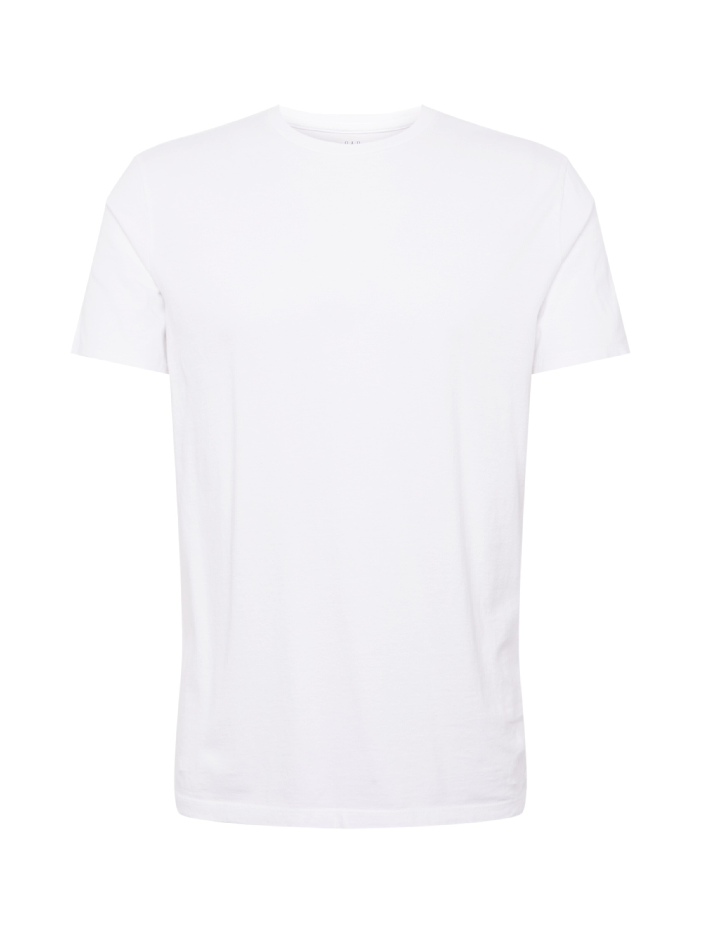 GAP Μπλουζάκι 'CLASSIC T' σε λευκό: μπροστά