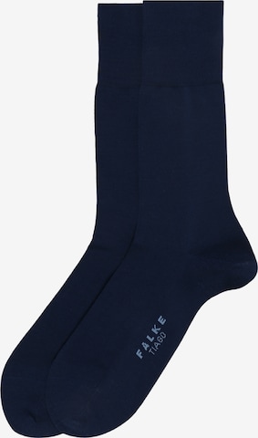 FALKE Socks 'Tiago' in Blue: front