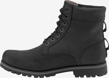 TIMBERLAND Lace-Up Boots 'Rugged WP' in Black