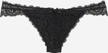 Slip di LASCANA in nero: frontale