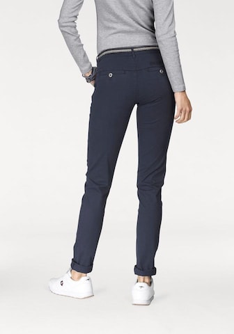 KangaROOS Slim fit Chino Pants in Blue