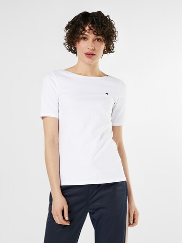 T-shirt Marc O'Polo en blanc : devant