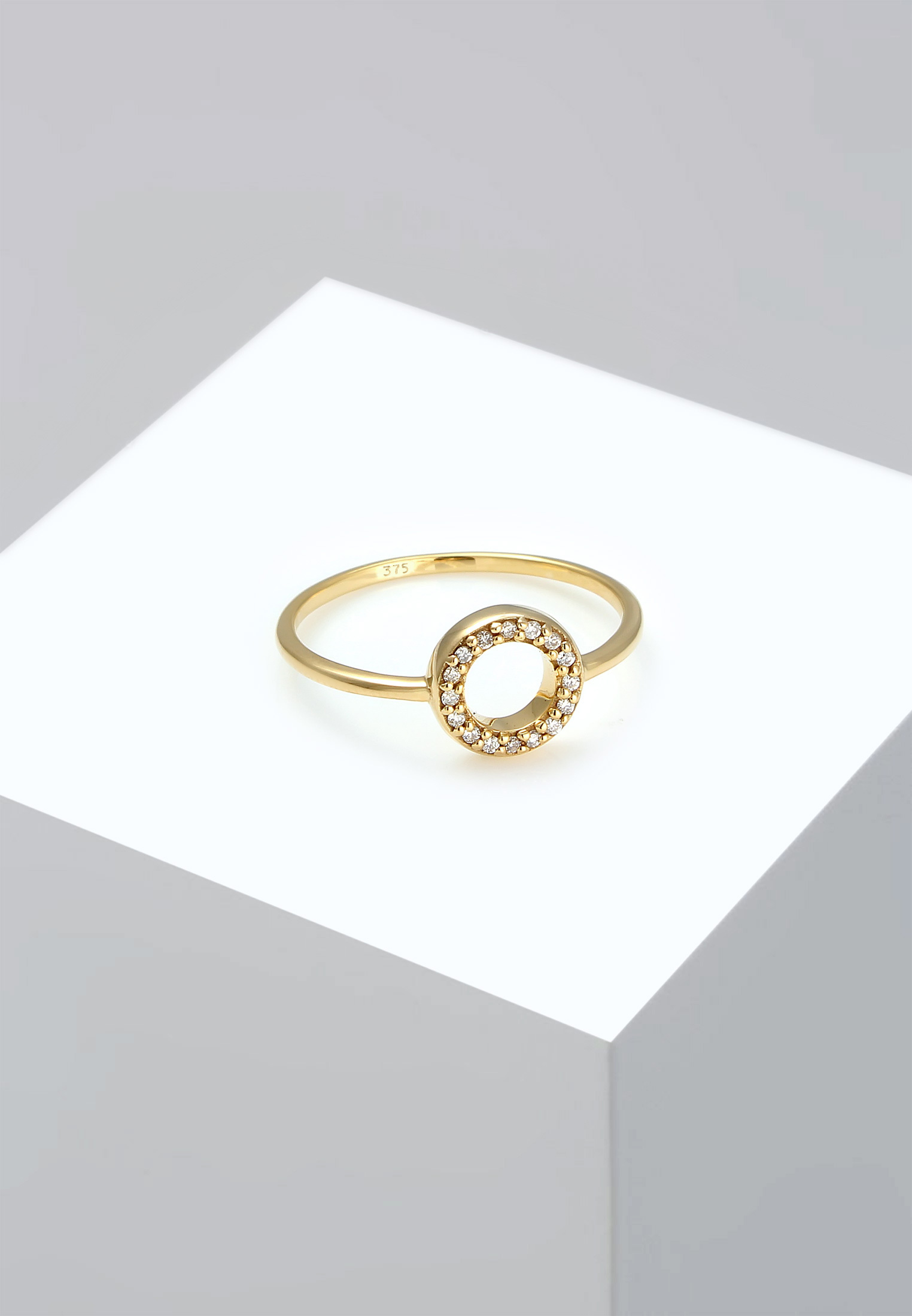 Elli DIAMONDS Ring Diamant, Verlobungsring in Gold 