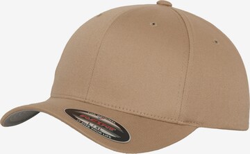 Chapeau Flexfit en marron : devant