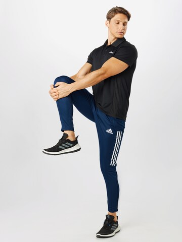 ADIDAS SPORTSWEAR Zúžený strih Športové nohavice - Modrá