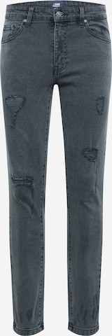 Denim Project Slim fit Jeans 'MR. RED' in Grey: front