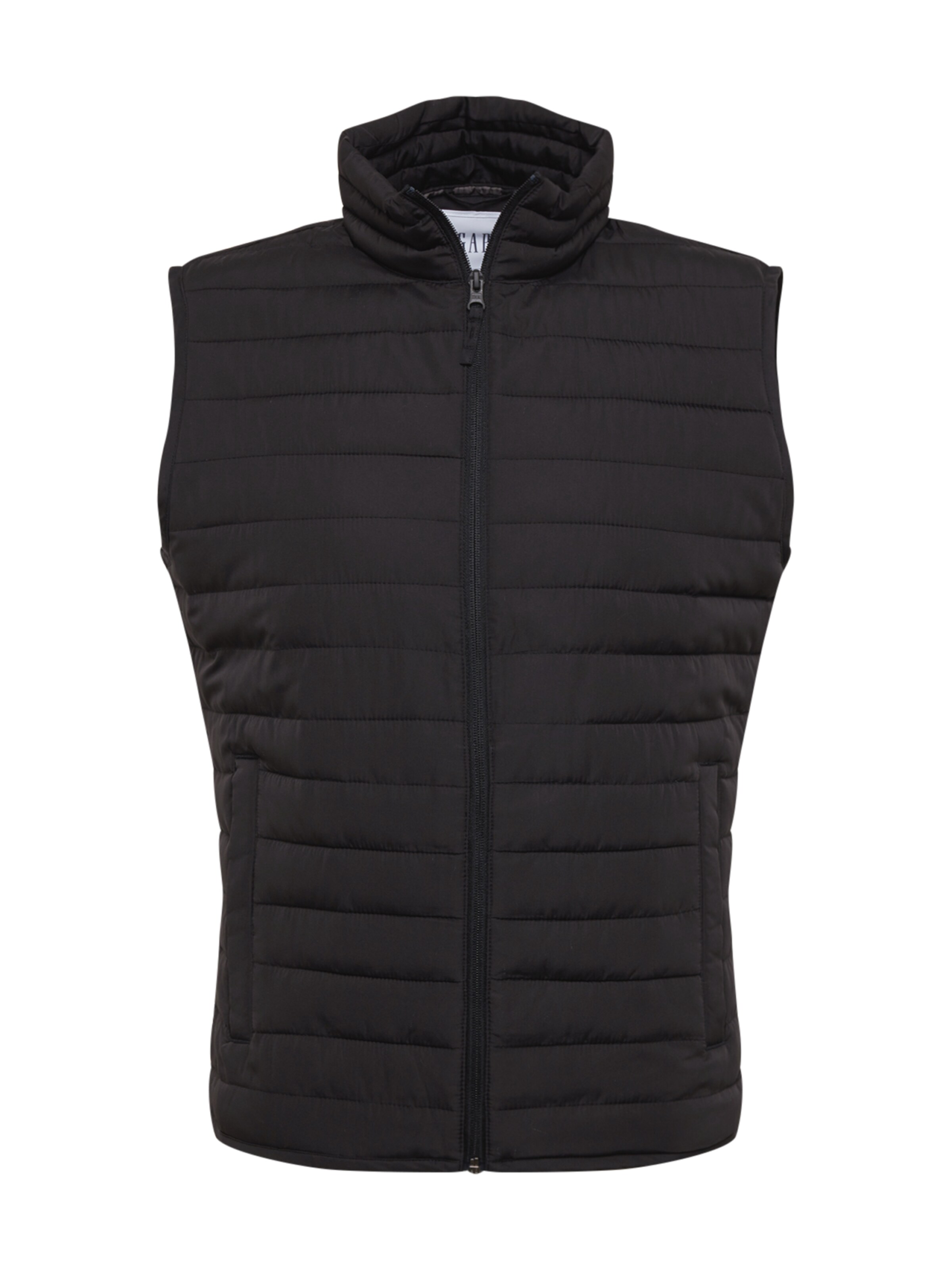 GAP - Bodywarmer 'V-LIGHTWEIGHT PUFFER VEST' in de kleur Zwart