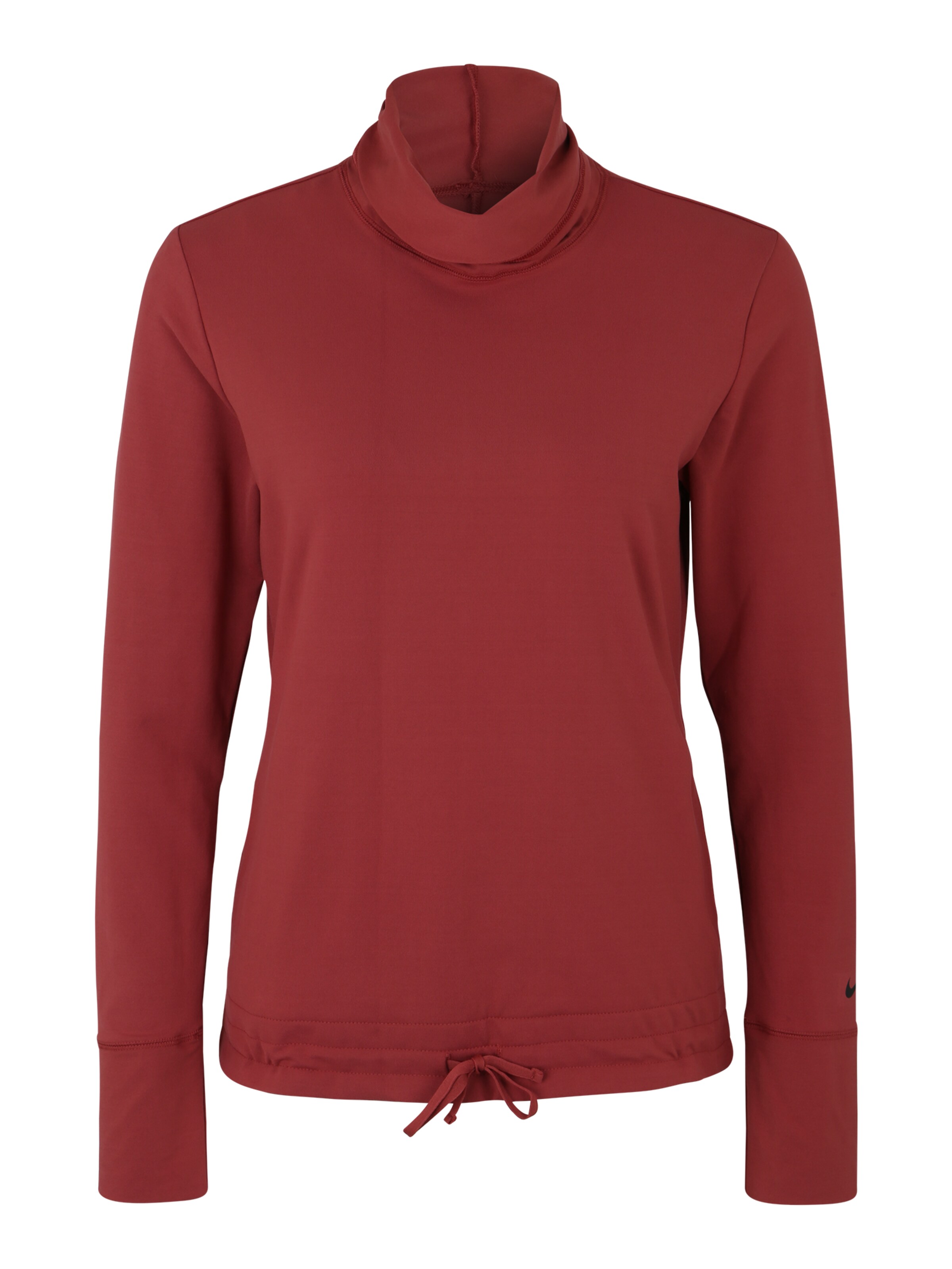 NIKE - Shirt  'Yoga Funnel Coverup' in rot