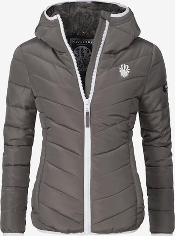 NAVAHOO Between-season jacket 'Elva' in Grey: front
