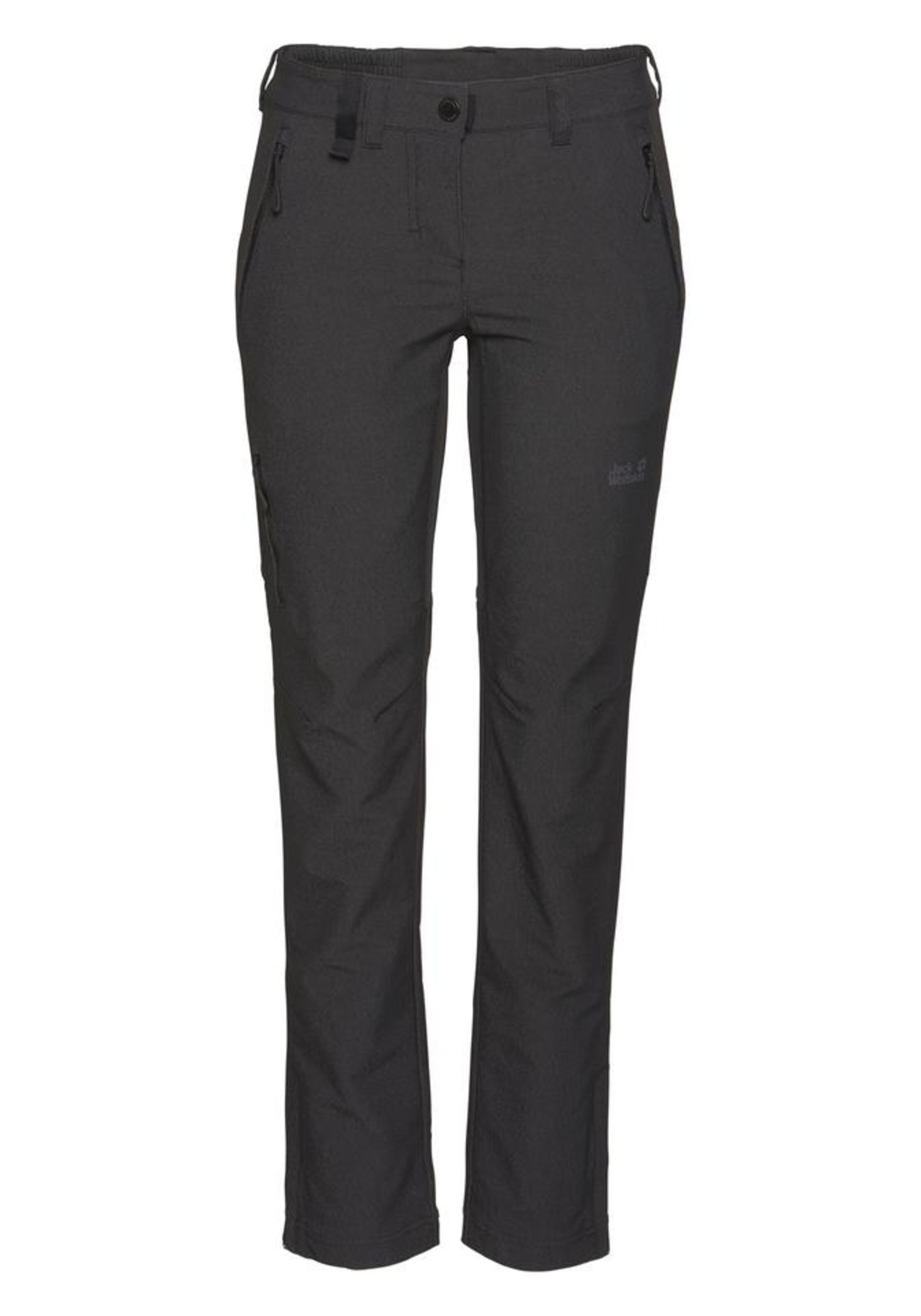 JACK WOLFSKIN - Softshellhose 'Activate Sky' in schwarzmeliert