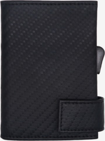 SecWal Wallet in Black: front