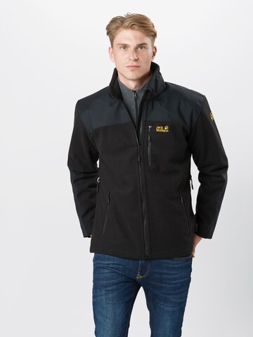 Coupe regular Veste outdoor 'Blizzard' JACK WOLFSKIN en noir : devant