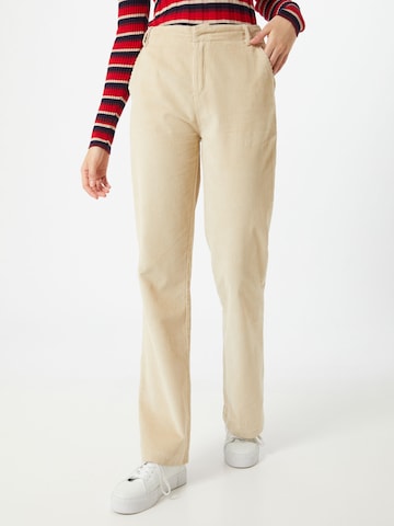 évasé Pantalon 'Isa' Pepe Jeans en beige : devant