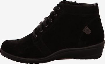 Ganter Lace-Up Ankle Boots in Black