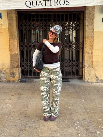 Brown Camo Look