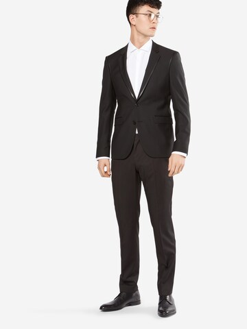 HUGO Slim fit Business Blazer 'Arwet' in Black