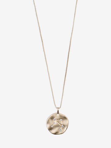 Pilgrim Ketting 'Libra Zodiac Sign' in Goud