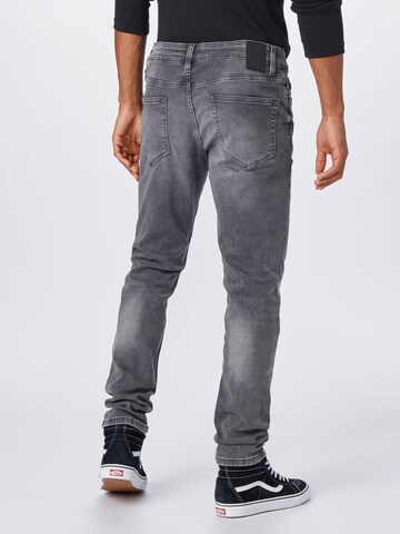 Slimfit Jeans 'Loom' de la Only & Sons pe gri