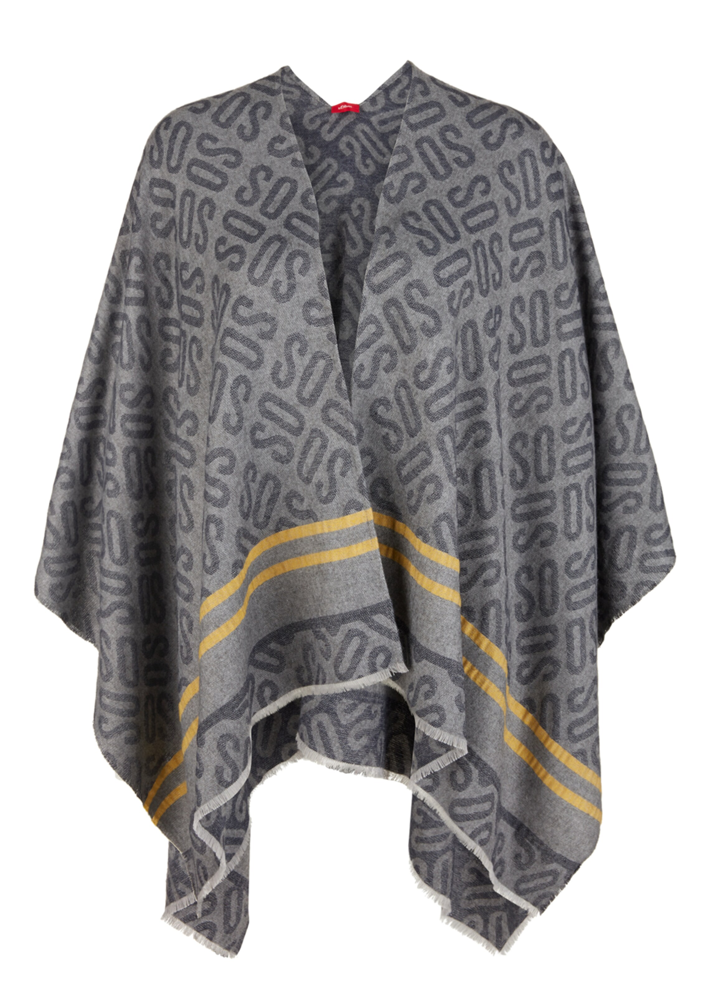 s.Oliver - Poncho in goldgelb