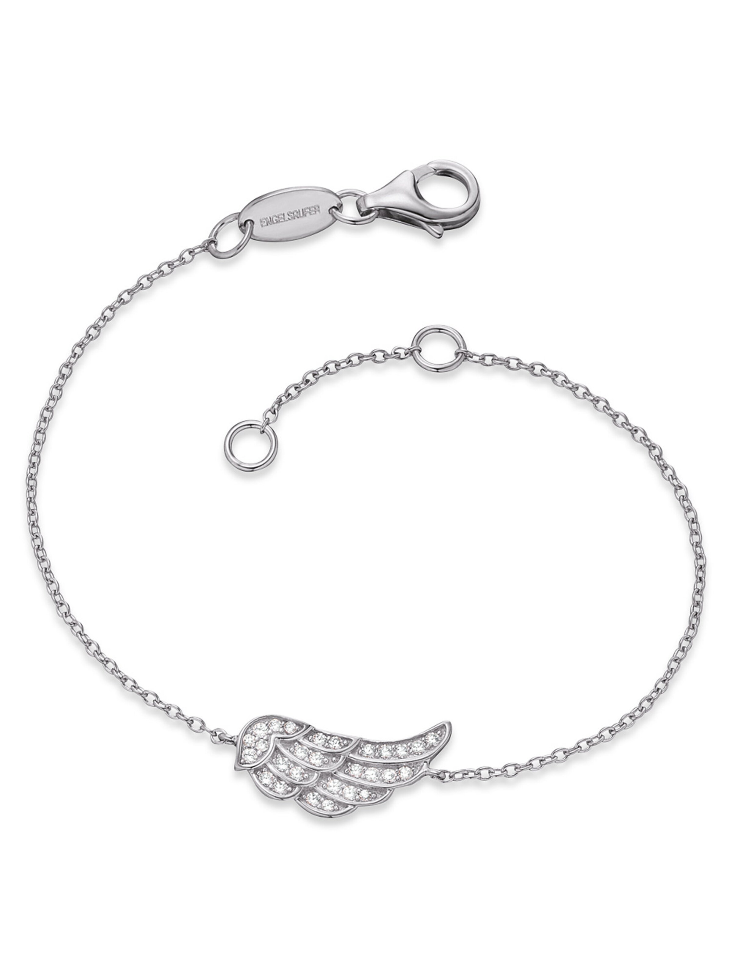 Engelsrufer Armband 'Lil' in Silber: Vorderseite