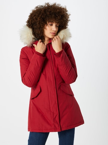 Canadian Classics Winter Jacket in Red: front