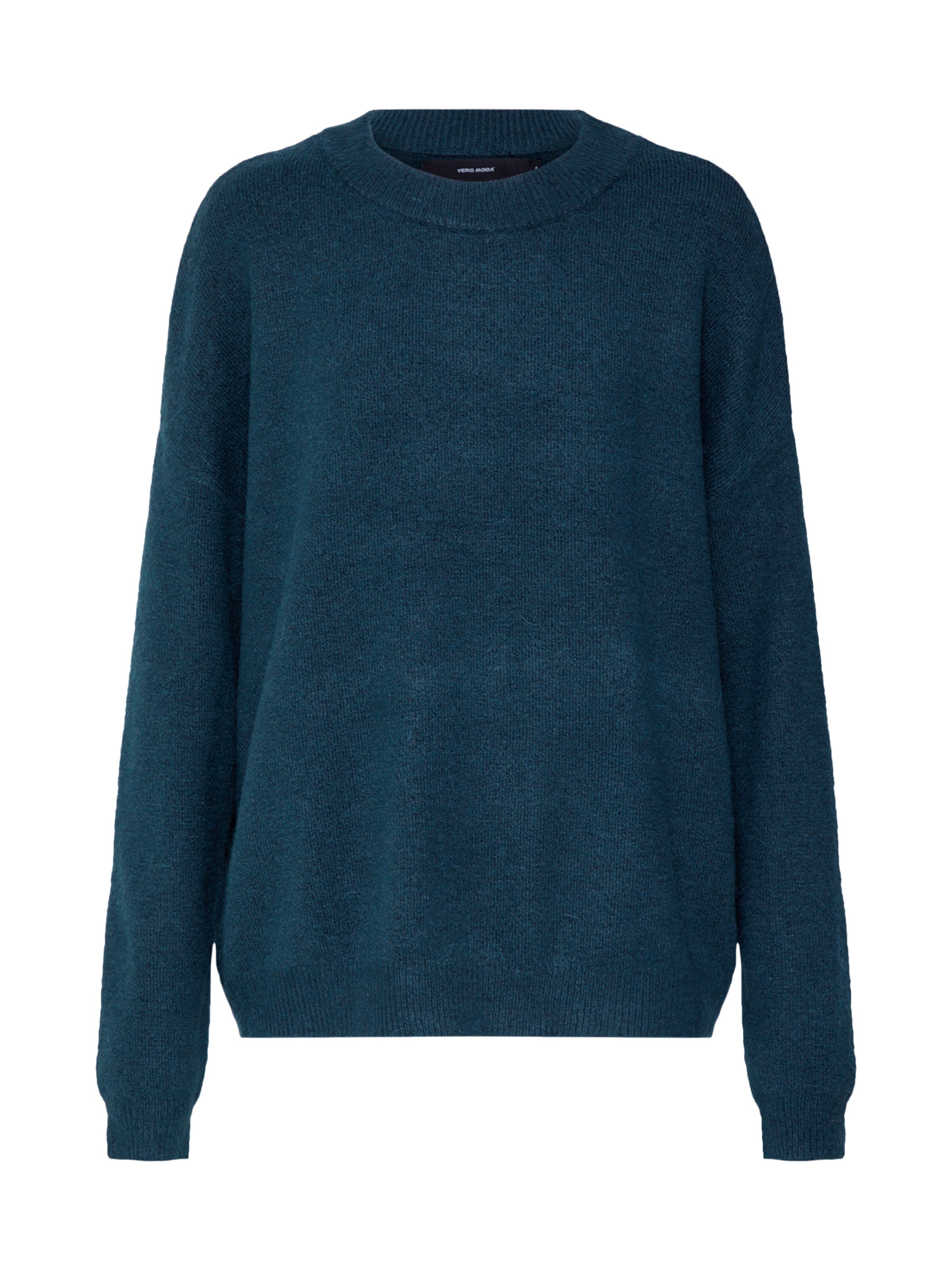 VERO MODA - Trui 'VLAKELY' in de kleur Petrol