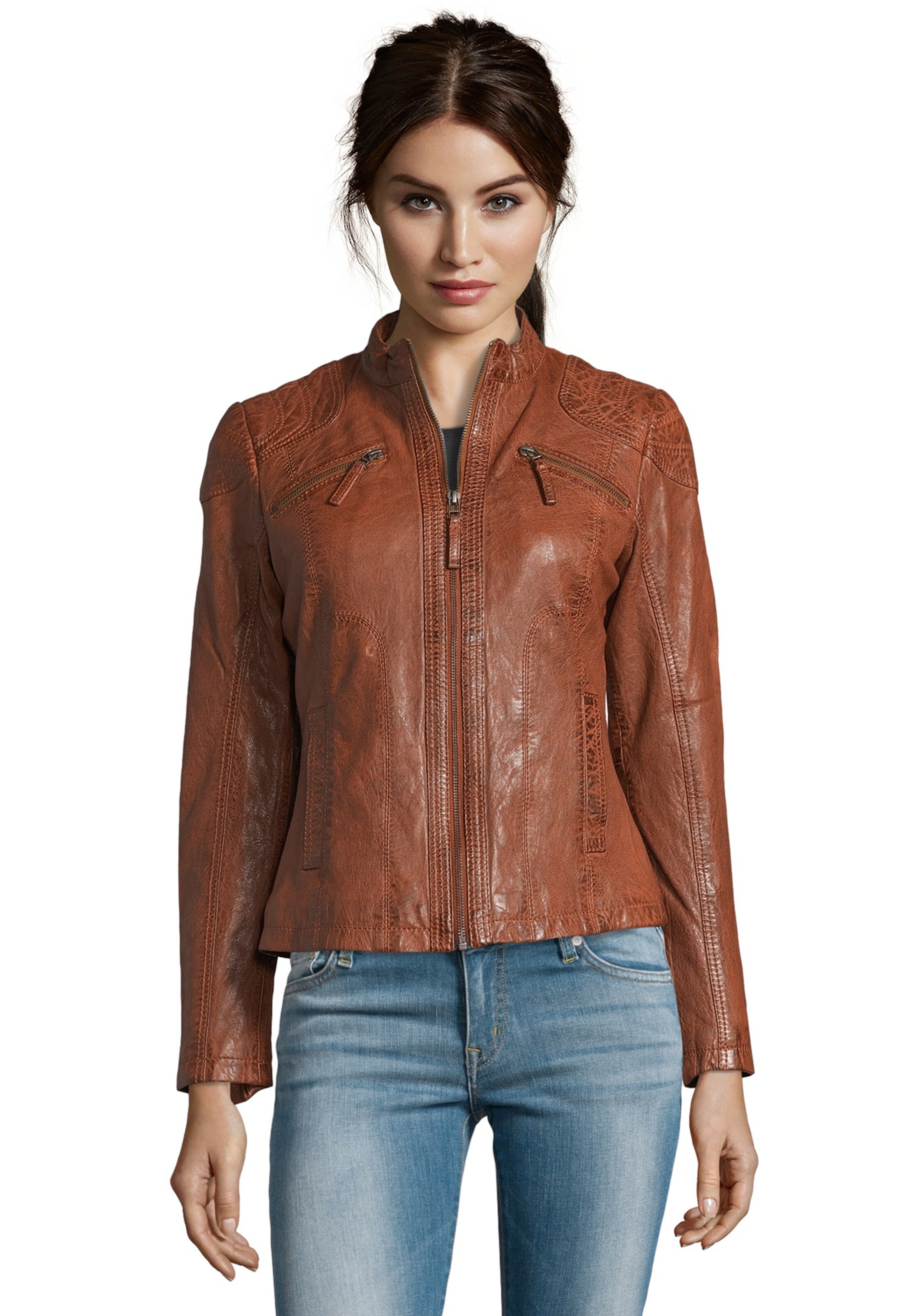 7ELEVEN Between-Season Jacket in Brown: front