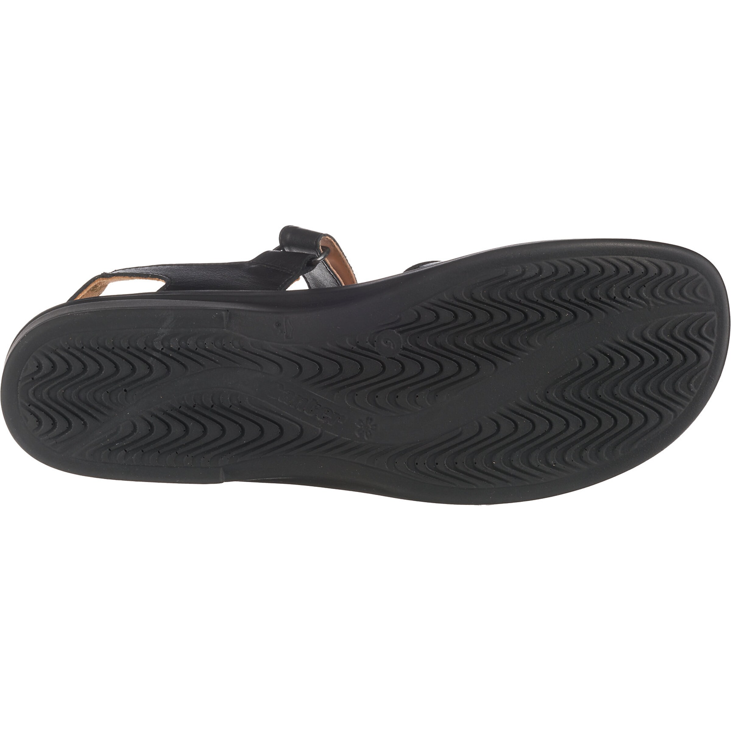 Ganter Strap sandal 'Sonnica' in Black