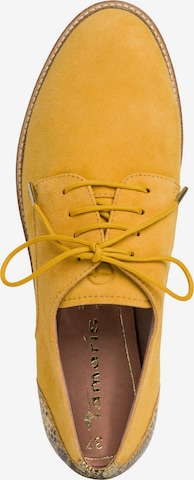 TAMARIS Lace-Up Shoes in Yellow