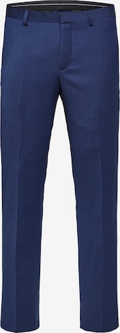 SELECTED HOMME Regular Pleated Pants in Blue: front