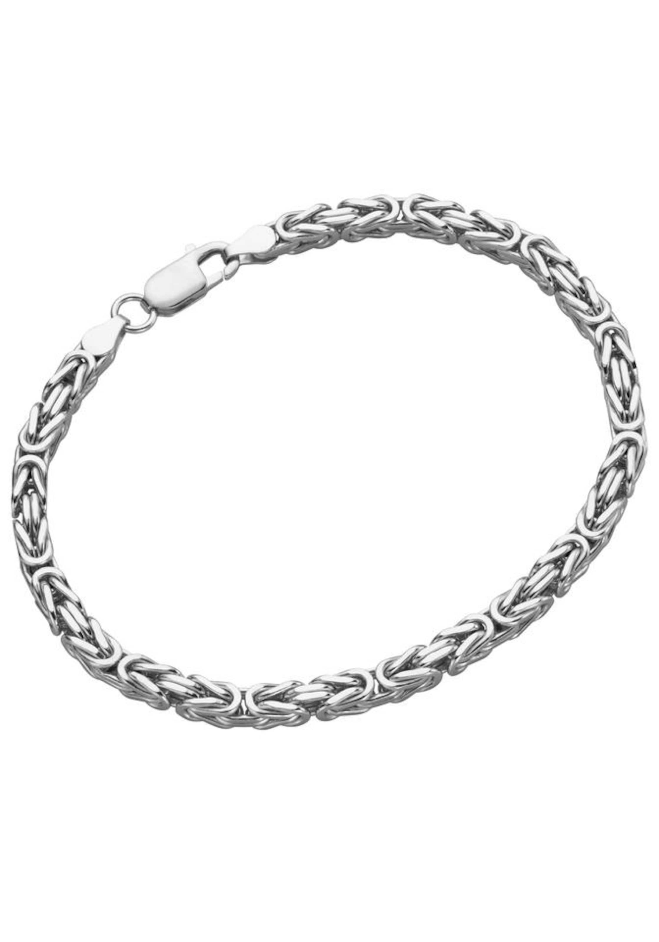 FIRETTI Bracelet 'Königskettengliederung' in Silver: front