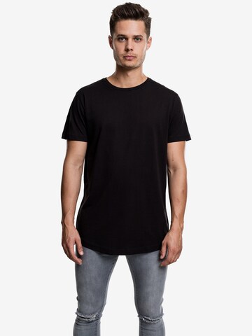 melns Urban Classics Standarta piegriezums T-Krekls: no priekšpuses