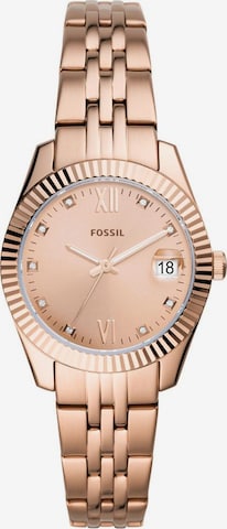 FOSSIL - Reloj analógico 'Scarlette Mini' en oro: frente