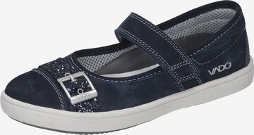 Vado Ballet Flats in Blue: front